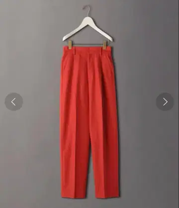 6(ROKU)TUCK PANTS 턱 팬츠 빨간색