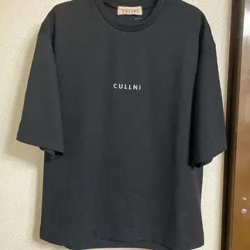 cullni 사이즈 0 로고 반팔 티셔츠