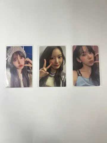 LE SSERAFIM 사쿠라 트레이딩 카드 3장 세트