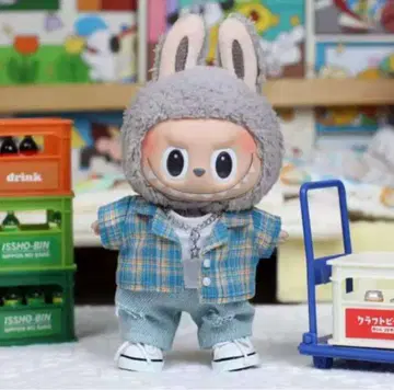 러브부 LABUBU POPMART 마카롱 4종 세트 옷 갈아입기 코스튬