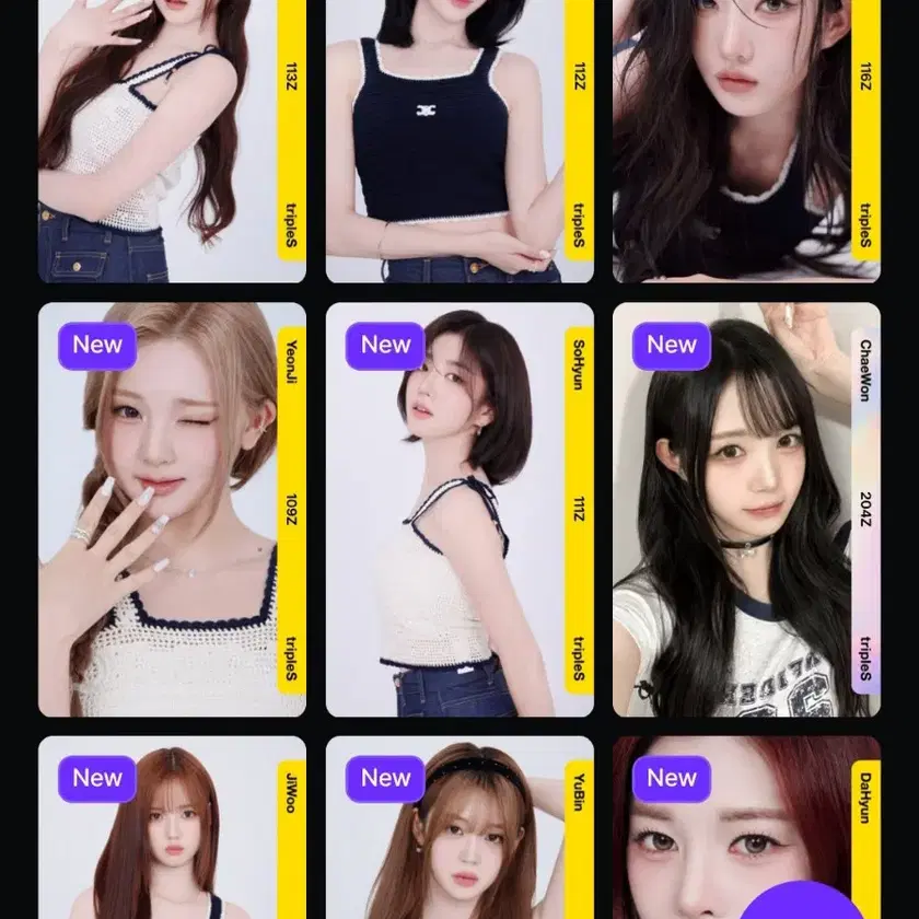 triples 公式ミニトーク&握手会self photo set Bver. triples 公式ミニトーク&握手会self photo set Bver. tripleS