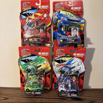 NASCAR 1/64 다이캐스트 미니카 4대 세트