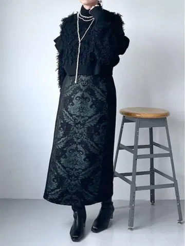 HARE 고블랑 절개 스커트 슬릿 빈티지