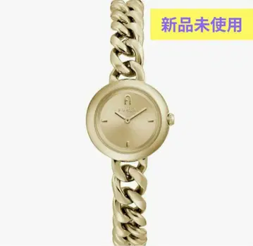 FURLA 골드 체인 팔찌 시계 미사용 새상품
