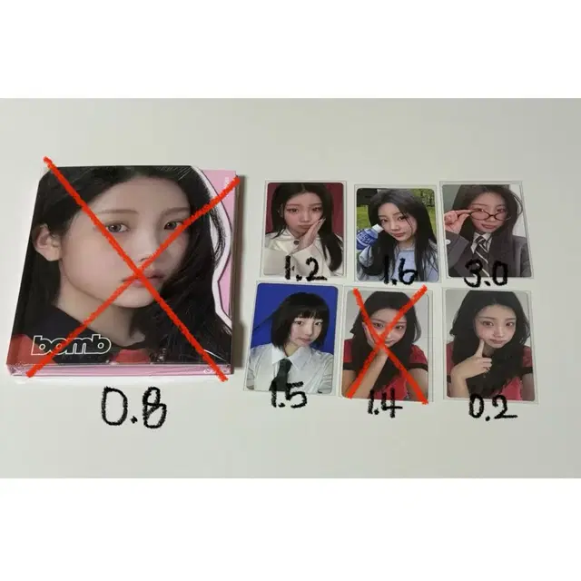 아일릿 원희 포카 앨범 미공포 팝업 헬로라이브 럭드 위버스 포카리 위드뮤