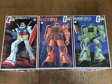 RX-78 건담 & 자쿠 3개 세트
