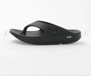 Oofos 우포스 블랙 샌들 23cm