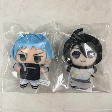 2개 세트 서울 이터 전 치누이 봉제 인형 블랙 스타 동백