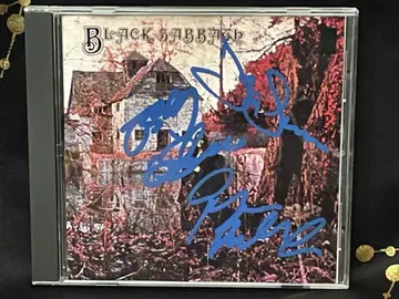 레어 Ozzy Osbourne 오지 BLACK SABBATH 사인 CD