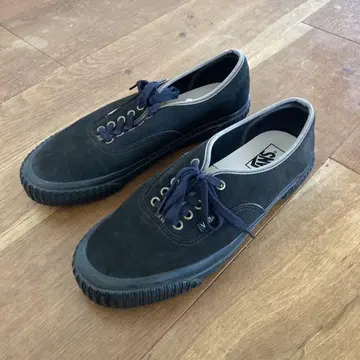 VANS BILLY'S VAULT 별주 블랙 스웨이드 스니커즈