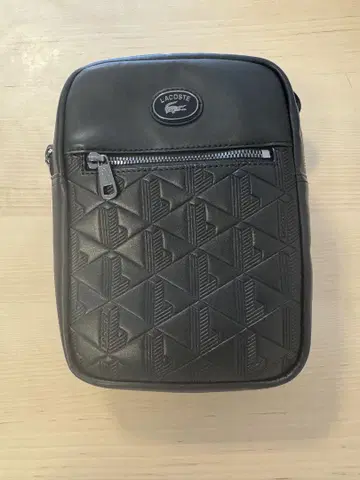 라코스테 블랙 숄더백