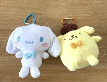 산리오 마스코트 파우치 시나모롤 폼폼푸딩