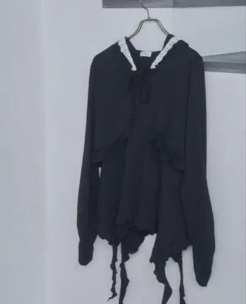 lovilyn UV 차단 후드티 블랙