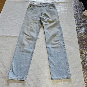 LEVI STRAUSS 연한 파랑 스트레이트 데님 팬츠 사이즈 F