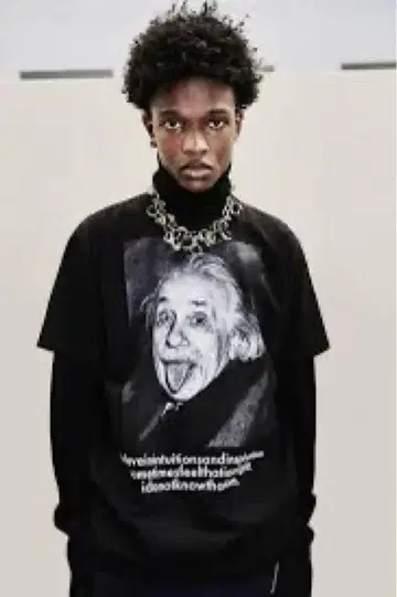 사카이 아인슈타인 티셔츠 Einstein