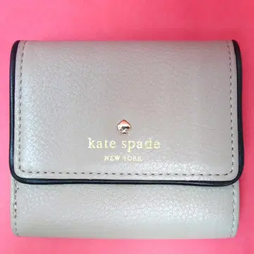 kate spade 스몰 컴팩트 지갑 3단 폴더형 지갑 카키