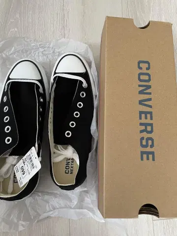 컨버스 넥스터 블랙 23.5cm 새상품 택 포함