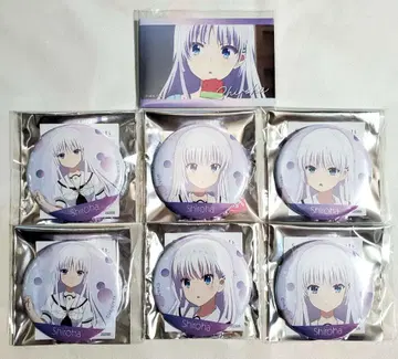 Summer Pockets 스퀘어 캔뱃지 표정 캔뱃지 나루세 시로하 7개