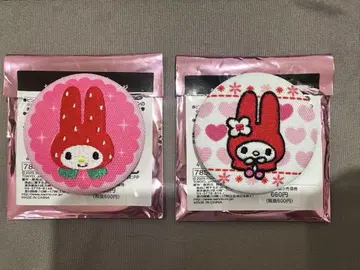 마이멜로디 50th 시크릿 자수 캔뱃지 이온 한정판