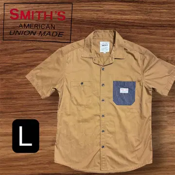 VINTAGE SMITH'S AMERICAN 반팔 워크 셔츠 L 사이즈
