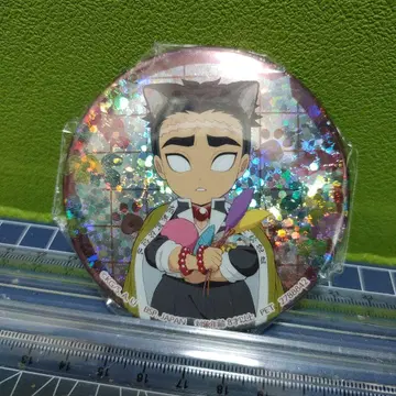 귀멸의 칼날 홀로그램 캔뱃지 namco 남코 난자 히메지마 교메이
