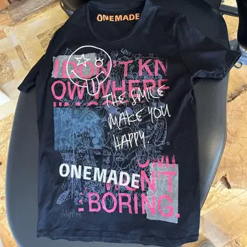 원 메이드 티셔츠 ONEMADE maxsix