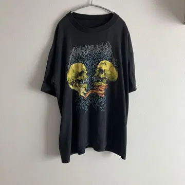 메탈리카 90s 밴드 티셔츠 패스 헤드 스컬 싱글 스티치 미국
