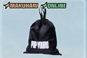 POPYOURS 냅색 미사용 새상품 블랙