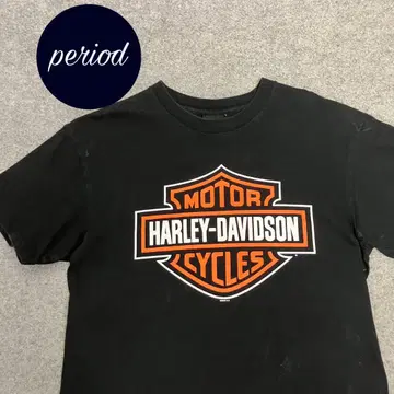 P2248 HARLEYDAVIDSON 바이크 아메카지 프린트 티셔츠