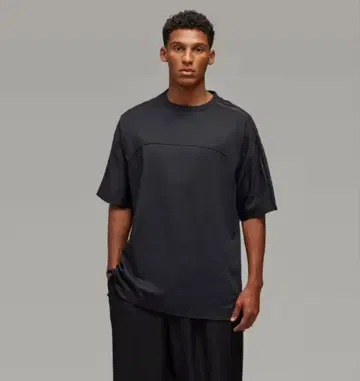 Y-3 반팔 티셔츠 메쉬 쓰리 스트라이프 XL