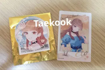 컬러풀 피치 히라카타 파크 캔뱃지 클리어 카드