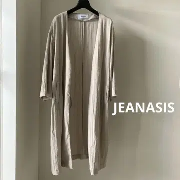 JEANASIS 지나시스 그레이지 롱 가디건 가운 겉옷 F