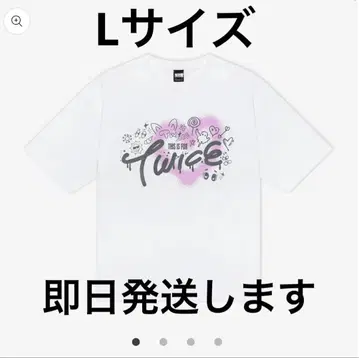 TWICE THIS IS FOR 투어 티셔츠 L 사이즈