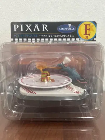 PIXAR 해피 복권 레미의 맛있는 레스토랑 장면 피규어 E상