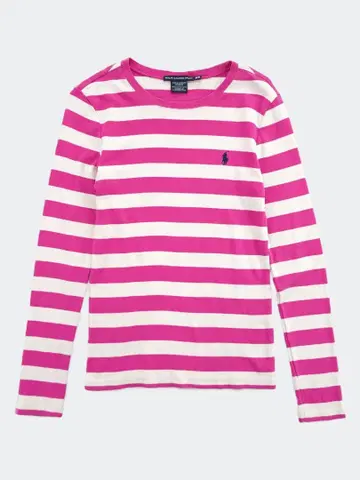 [즉발] RALPH LAUREN 긴팔 티셔츠 롱T M 보더 2938
