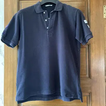 PAPAS SPORTS Papas 파파스 네이비 피케 셔츠 M
