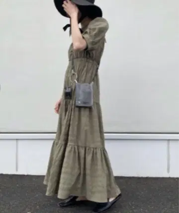 마우지 moussy 반팔 롱 원피스 여름옷 심플 무지 브랜드