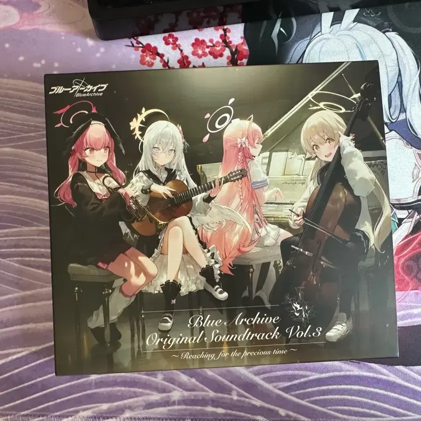 【韓国限定】ブルーアーカイブ 3.5周年記念公式MD【百花繚乱】 サントラ Blue Archive 3.5th Anniversary Original Sound Track | QMCD