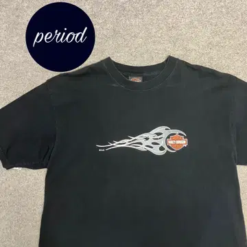 P2252 HARLEYDAVIDSON 구제 의류 바이크 아메카지 티셔츠