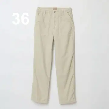 시시키이 코듀로이 베이커 / 크림 36