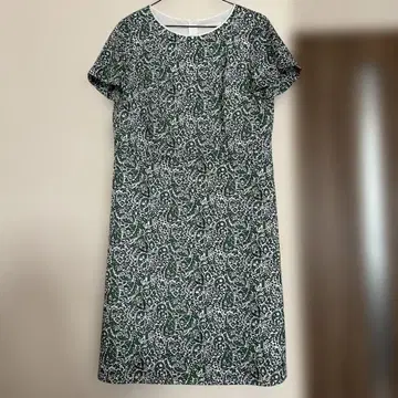 새상품급. AMACA 페이즐리 무늬 원피스 2XL 그린 계열