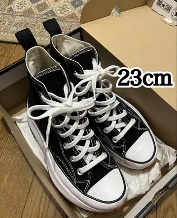 CONVERSE RUN STAR HIKE HI 23cm 블랙/화이트