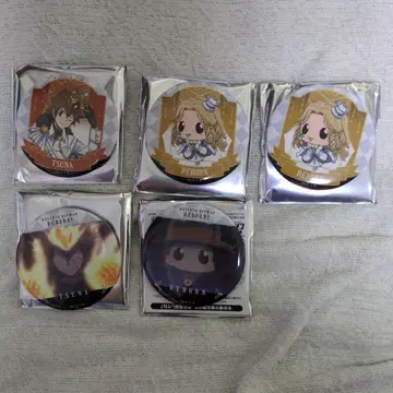 럭키 캔뱃지 BOX vol.3 리 츠나 리본 캔뱃지 3종 세트