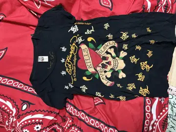 Christian Audigier 스컬 티셔츠 반팔