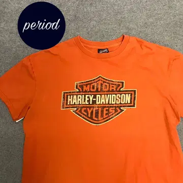 P2253 HARLEYDAVIDSON 로고 바이크 아메카지 티셔츠