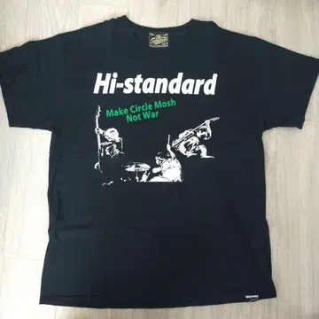 Hi-standard 티셔츠 블랙