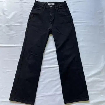 Oriens JOURNAL STANDARD 와이드 베이직 데님 블랙