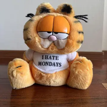 가필드 봉제 인형 1980년대 제작 DAKIN GARFIELD 레어