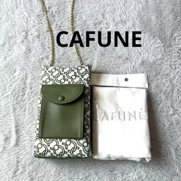 CAFUNE 스마트폰 숄더 체인 백 수납 가방 포함