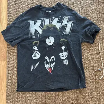 KISS 밴딩 티셔츠 XL